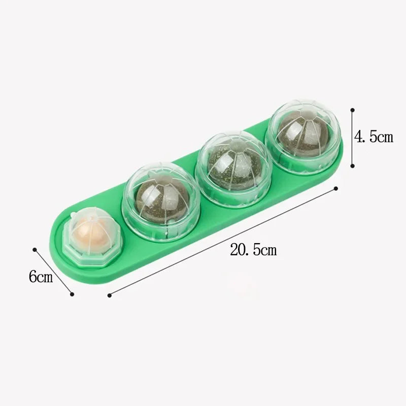 Catnip & Silver Vine Wall Ball for Cats