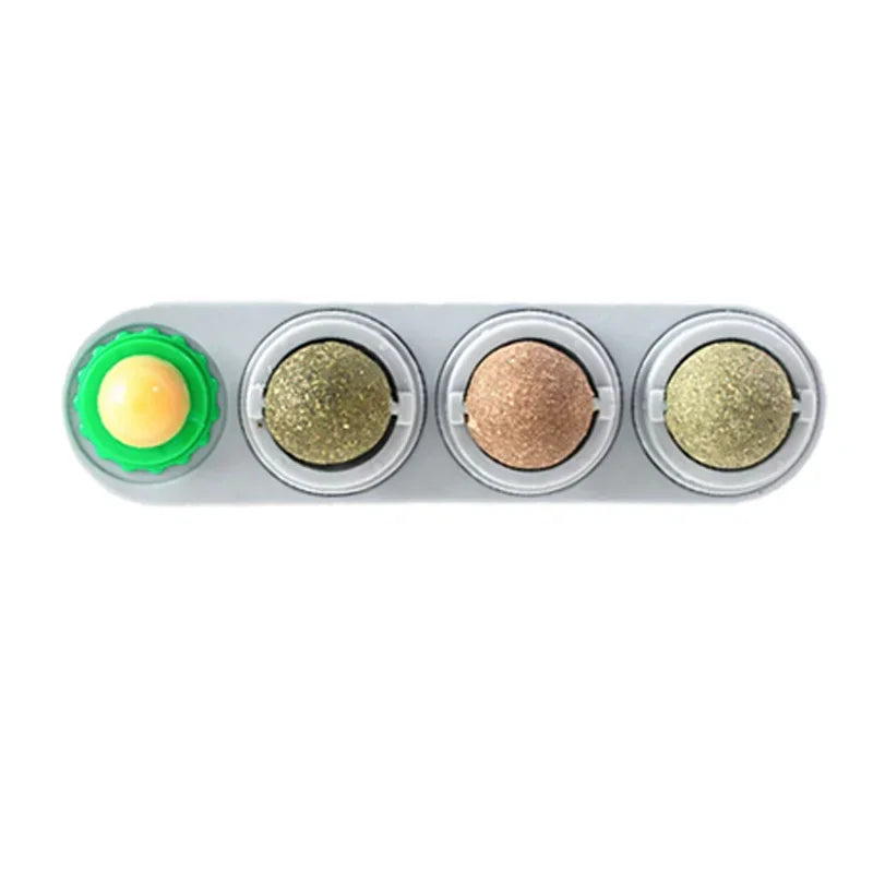 Catnip & Silver Vine Wall Ball for Cats