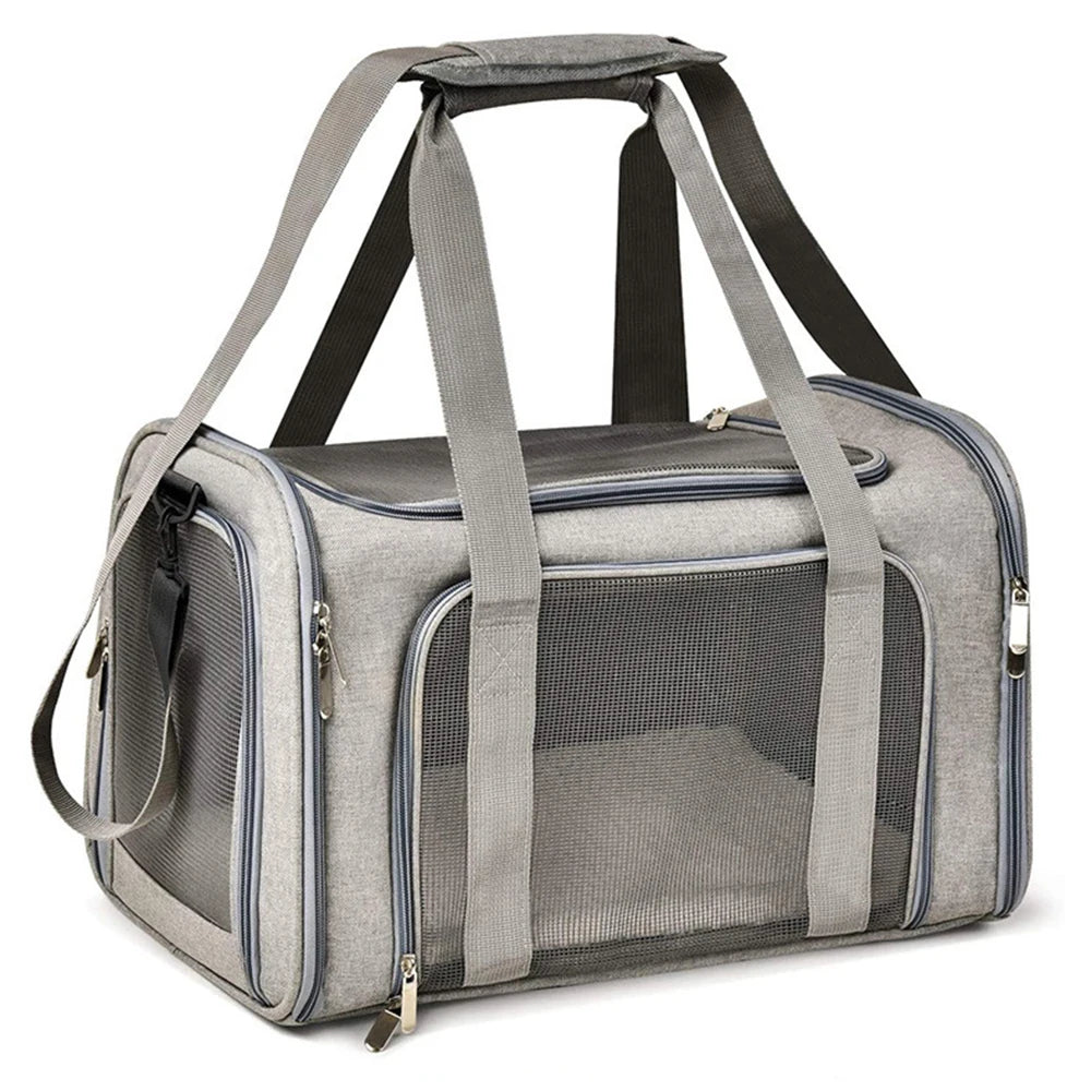 Collapsible Cat Carrier for Pets up to 7 kg