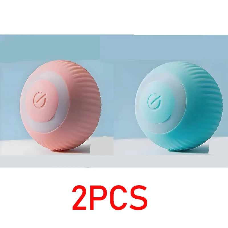 Self-Rolling Mini Cat Ball – Automatic Play Toy for Indoor Cats
