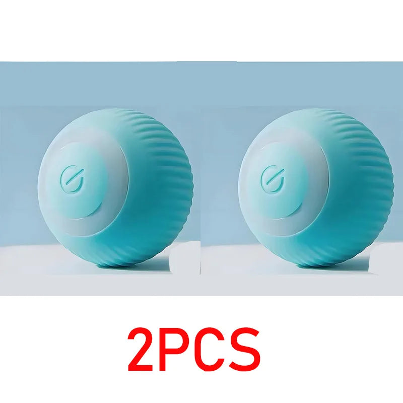 Self-Rolling Mini Cat Ball – Automatic Play Toy for Indoor Cats