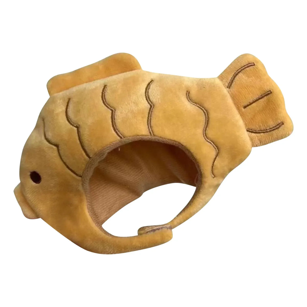 Cute Fish Hat for Cats – Plush Photo Costume