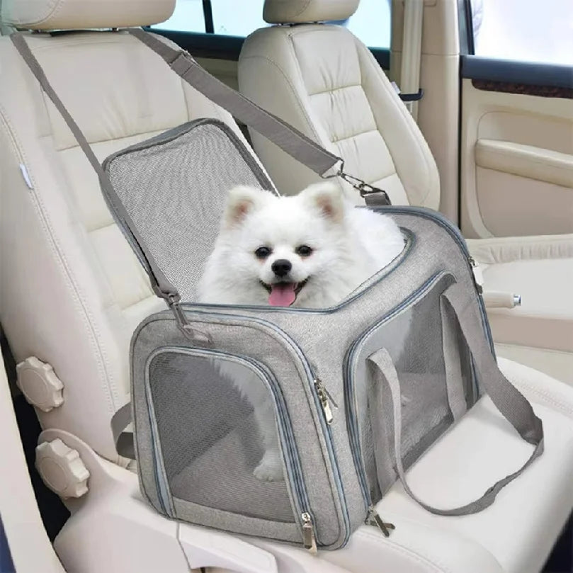 Collapsible Cat Carrier for Pets up to 7 kg